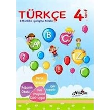 Hakim 4.Sınıf Etkinlikli Türkçe Çalışma Kitabı