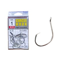 Sea Horse Circle Power Carbon Hooks Oty:9 No:1 Standart
