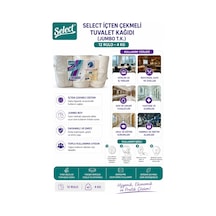 Select İçten Çekmeli Tuvalet Kağıdı Jumbo T.k. 12 Rulo 4 Kg
