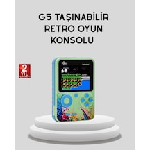 G5 Taşınabilir Retro Game Box 500 Oyunlu Şarjlı Mini Oyun Konsolu Mh-hs4465-0424