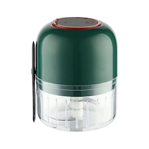 Şarj Edilebilir Elektrikli Versiyon Sarımsak Ve Patates Ezici -yeşil