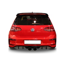 Kit Garaj Volkswagen Golf 7 R400 Difüzör Plastik Piano Black Boyalı