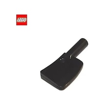 Minifigür Aksesuarları: Satır, Et Bıçağı, Bıçak, Cleaver Siyah Renkte