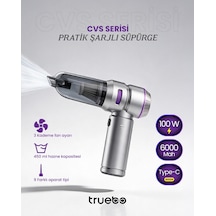Truebo Cvs Serisi Pratik Şarjlı Araç İçi Süpürge 1