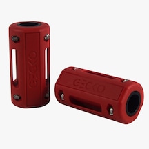 Motosiklet Koruma Demiri Takozu Gecko Universal Yuvarlak 100 Mm Kırmızı Renk