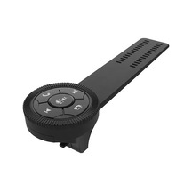 Uzaktan Uzaktan Sones Şekli Multimedya Kumanda Kumanda Kayış Kablosuz Gümüş Evrensel Düğme Direksiyon Araba Ps