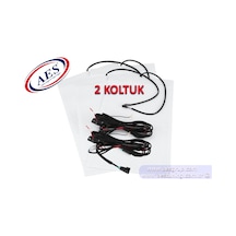 Aes Oto Koltuk Isıtma & Isıtıcı Sağ Sol 2 Koltuk Için 4 Parça