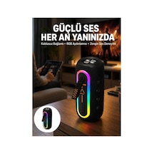 Bluetooth Hoparlör Uzun Pil Ömrü Taşınabilir Yüksek Ses Kaliteli Yeni Nesil Renkli