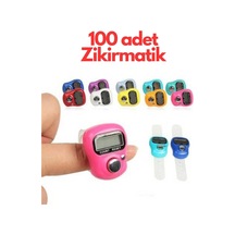 Yüzük Zikir Matik 100 Adet Çok Renkli