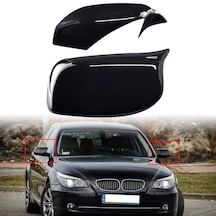 Bmw E60 5.seri 2004-siyah Batman Ayna Kapagı