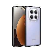 Xiaomi Redmi Note 15 Pro Plus 5g Montreal Silikon Kapak - Siyah 0.2M-Çok Renkli
