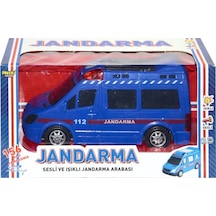 Fab 156 Sesli Işıklı Jandarma Aracı 21 CM  -Prestij
