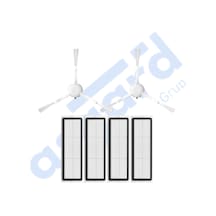 Roborock Q Revo L Uyumlu 2 Ana Fırça 4 Yan Fırça 2 Filtre 4 Mop Pkt-iasgf0001575