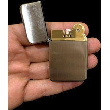 Füme Benzinli Metal Çakmak 109426