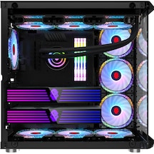 Revenge Nebula 7 RGB Fanlı Akvaryum Oyuncu Bilgisayar Kasası