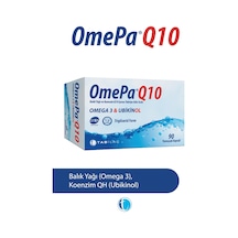Omepa Q10 Omega3 Ubiquinol 90 Kapsül .