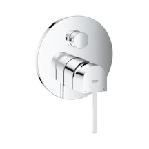 Grohe Plus Ankastre Banyo Duş Bataryası 3 Çıkışlı Divertörlü- 240 Krom