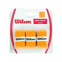 Wilson Pro Soft Overgrip 3'lü Raket Gribi Turuncu