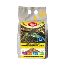 Bonny Nice Doğal Çam Pellet Sürüngen Taban Malzemesi 3 l x 15 Pk