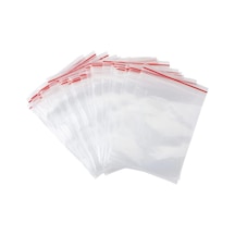 Kilitli Koruyucu Buzdolabı Poşeti Naylon Torba 19x25cm 50 Adet 1 Paket