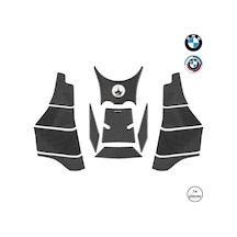 Bmw Gs1300 Adv 2025 İle Uyumlu Kaydırmaz 6d Karbon 14 Parça Tank Pad Seti Gc64 KARBON