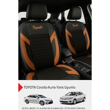 Formentor Tay Tüyü Oto Koltuk Kılıfı Toyota Corolla-auris-yaris Uyumlu Taba