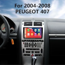 Peugeot 407 2004-2008 Uyumlu Multimedya Navigasyon Usb Kamera Carplayer 6 Ram