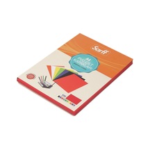 Sarff A4 Opak Pvc Kırmızı Cilt Kapağı 100 Lü Paket