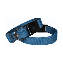 Köpek Tasması Dokuma 2 Cm - Min: 30 Cm - Max: 50 Cm Mavi - Elm-299974 Çok Renkli