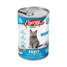 Energy Yaş Kedi Maması 400 Gr Ton Balıklı 16'li Paket
