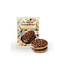 Loopbite Bitter Çikolata Kaplamalı Basmati Pirinç Patlağı X 2 Paket Glütensiz & Vegan