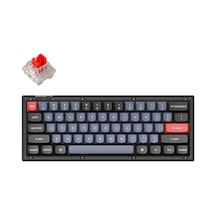 Keychron V4-A1 QMK Custom K Pro Red Switch RGB HotSwap Mekanik Klavye