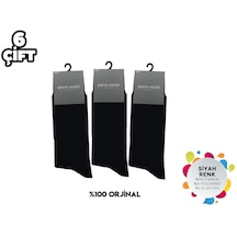Pierre Cardin 525-siyah Erkek Termal Havlu Çorap 3'lü 001
