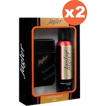 Jagler Classic Erkek Parfüm EDT 50 ML x 2 + Deodorant 100 ML x 2
