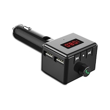 Sones Bs6 Kablosuz Araç Bluetooth Aux Arayüzü Mp3 Çalar Döner Usb Bağlantı Noktası Şarj Cihazı