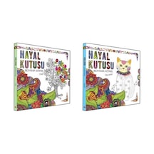 Hayal Kutusu Boyama Kitaplığı Seti-2 Kitap Takım- Eksik Parça