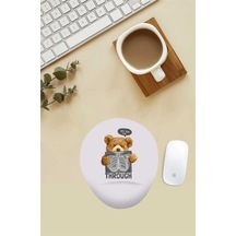 Hasta Teddy Desenli Bilek Destekli Mouse Pad Mousepad