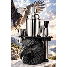 Kartal Tasarım Premium Kokteyl Hazırlama Seti 750 Ml Shaker