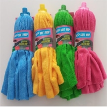 Mega Soft 3 Adet Mikrofiber Havlu Vileda Paspas Mop Xl Yedek Ucu