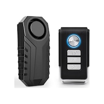 Yuntech01 Bisiklet Alarmı: Ip65 Su Geçirmez, Titreşim Algılama, 3 Çalar Tonu, Pil Düşük Uyarısı, Uzaktan Kumanda İle Güvenlik - Sf22r