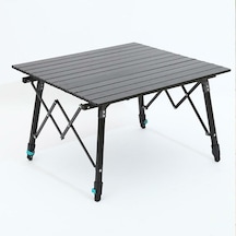 Madfox Skylıte Yüksekliği Ayarlanabilir Kamp Masası Siyah