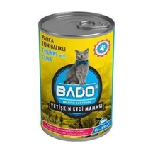 Bado Ton Balıklı Konserve Yetişkin Kedi Maması 415 G