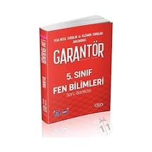 2020 Garantör 5. Sınıf Fen Bilimleri Soru Bankası - Kolektif
