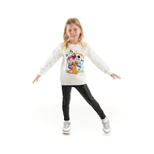 Supermino Minnie Mouse Lisanslı Kız Çocuk Sweatshirt 20170