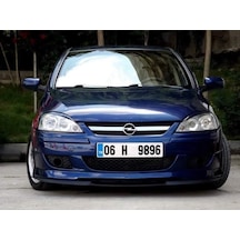 Opel Corsa C Uyumlu Çupra Ön Tampon Lipi Cupra Lip 3 Parça