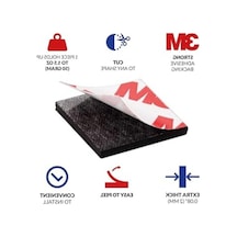 Yapışkanlı Etiket Magnet Tabaka, 30 Parça 3x3 Cm