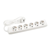 Viko Multi-let 6'lı Grup Priz Topraklı Çocuk Korumalı 1 Metre Beyaz - 90113601
