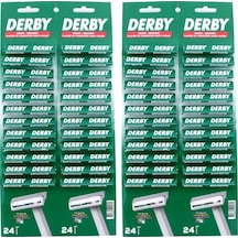 Derby Kullan-At Tıraş Bıçağı Kartela 4 x 24'lü