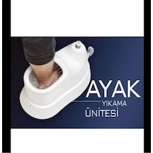 Ayak Matik Ayak Yıkama Ünitesi Çok Renkli