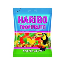 Haribo Tuttifrutti Yumuşak Şeker 80g - Meyveli Lezzet 3'li Ekonomik Paket - 3 Adet Tarı